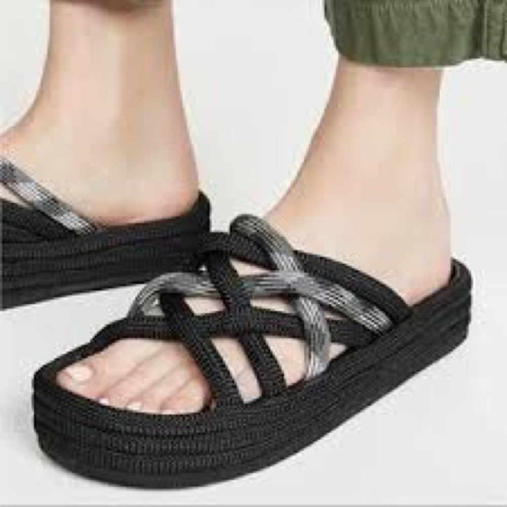 rag & bone | Shoes | New Rag Bone
Black Kris Slipon Strappy